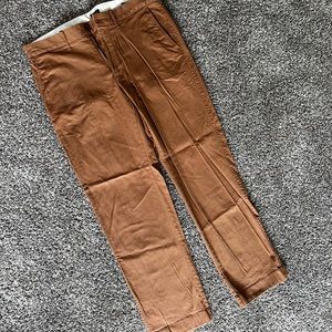 J. Crew flex straight leg brown men’s slacks 32x30